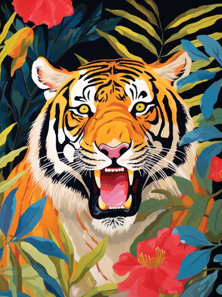 Tiger In The Jungle 24