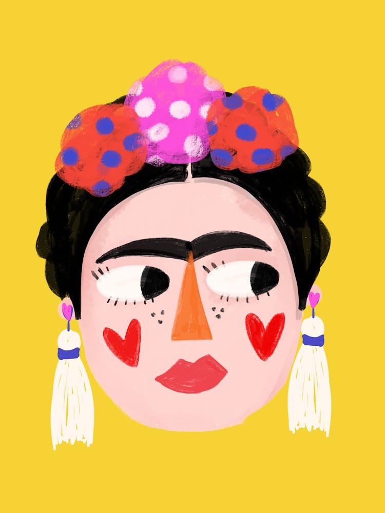Frida In Yellow