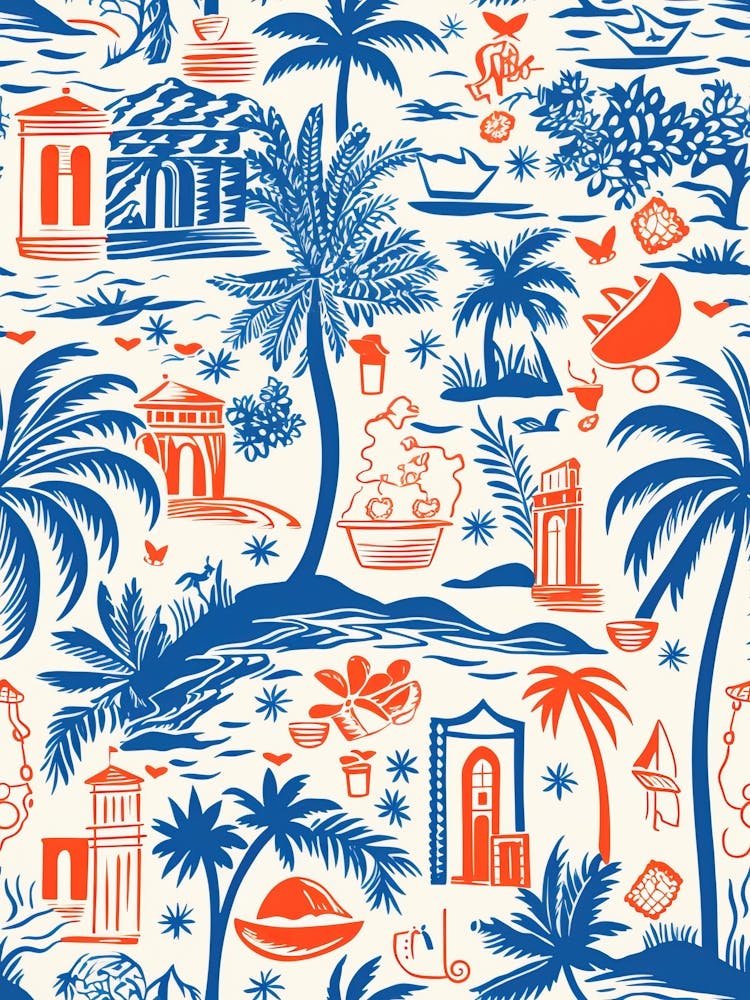 Playa Del Carmen Mexico, Inspired Travel Pattern 3