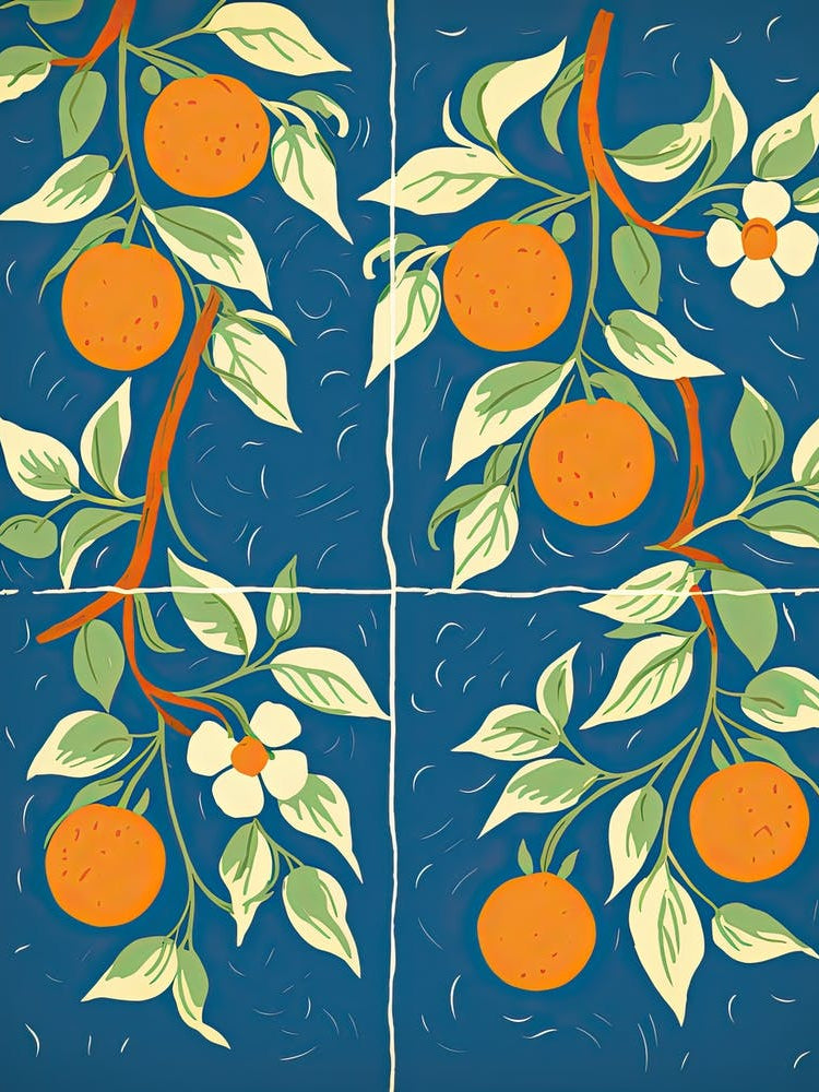 Orange Illustration 7