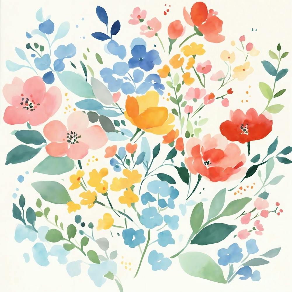 Watercolor Flowers