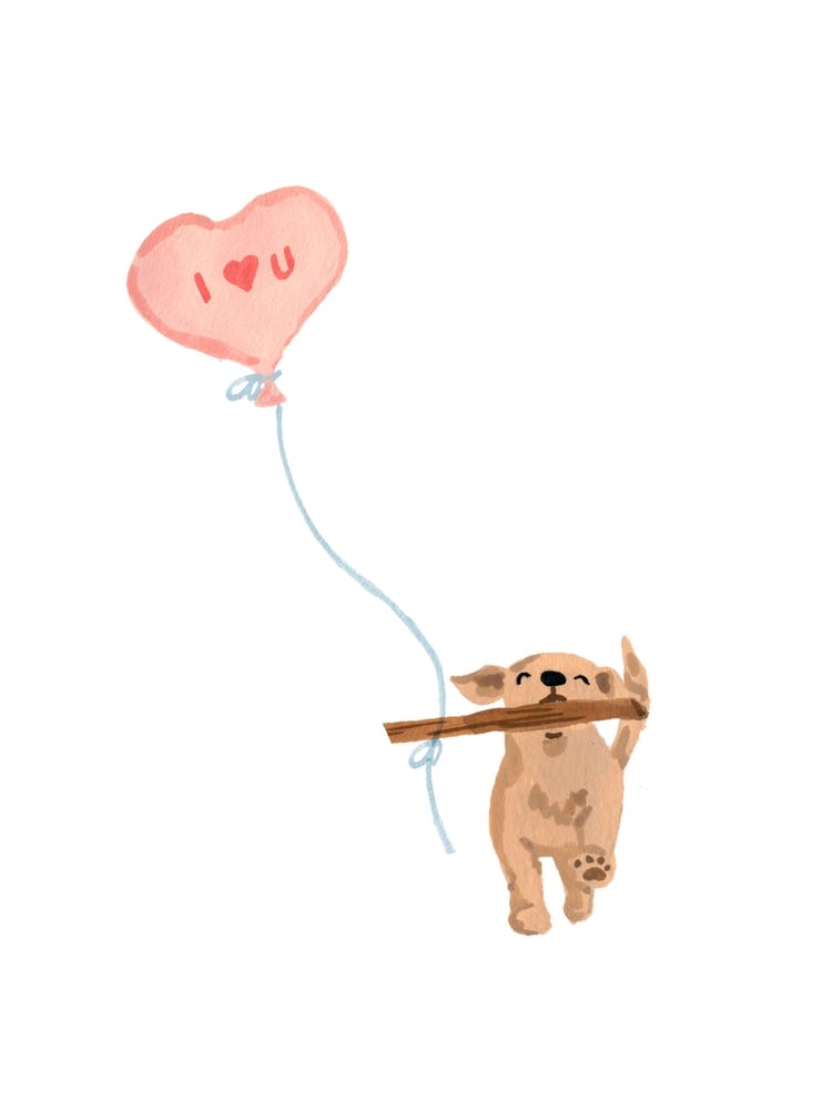 Furry Helper I Heart You