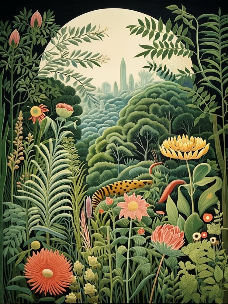 Birmingham Botanical Gardens Usa Henri Rousseau S Style 1