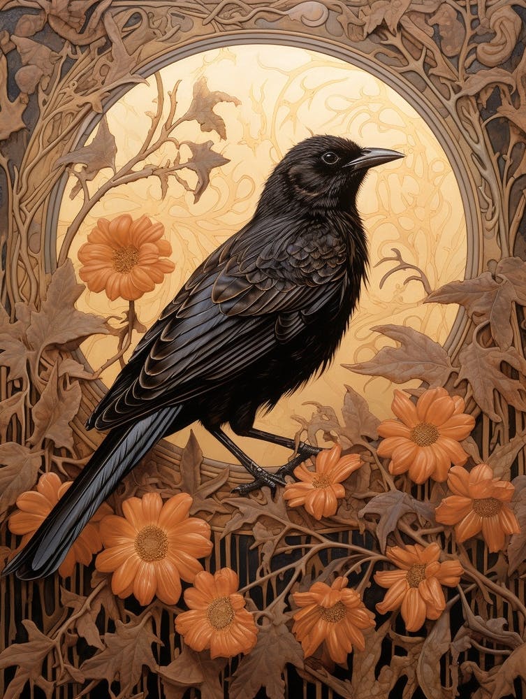 Dark And Moody Botanical Lark 4