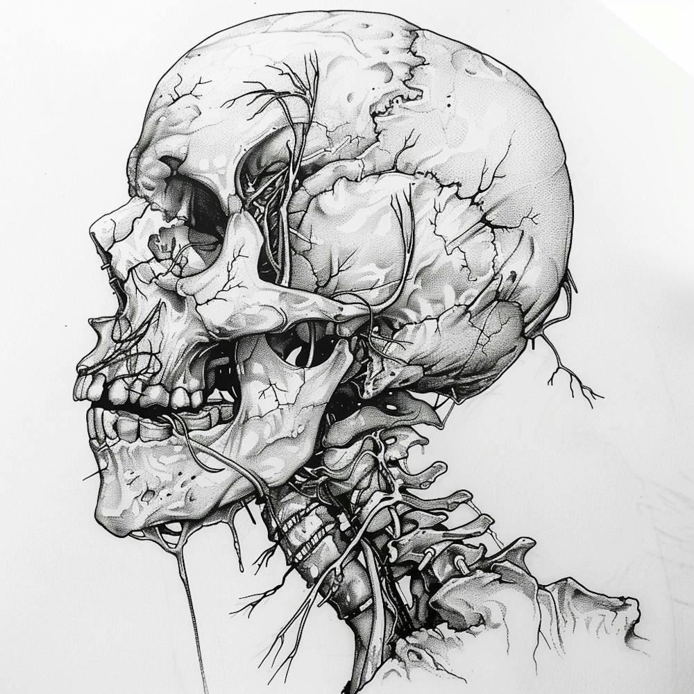 Skull Drawing 2