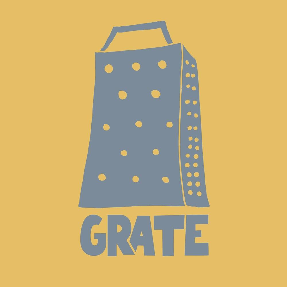 GRATE- Yellow / Blue