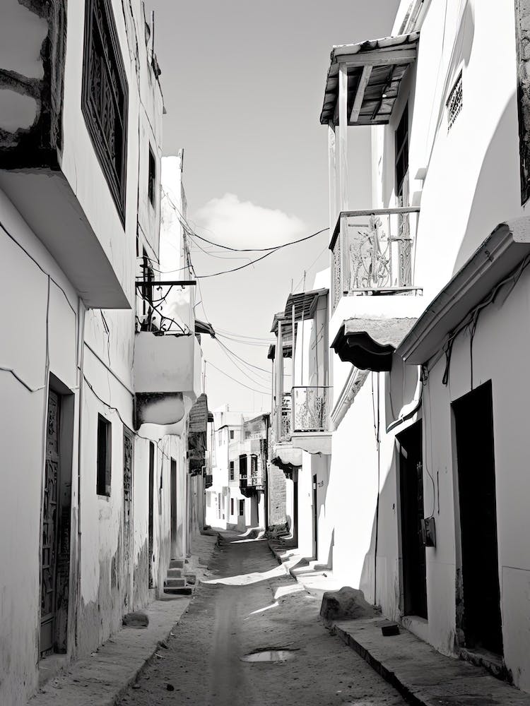 Tangier, Morocco, Photography In Black And White 4