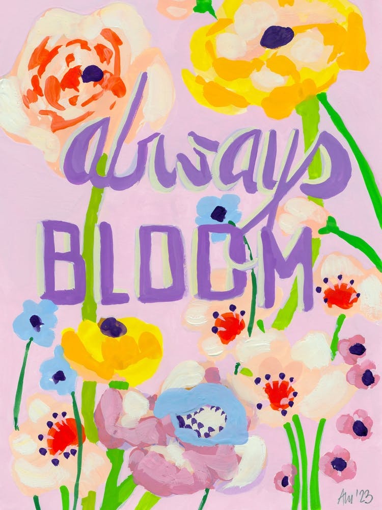 Always Bloom, violet
