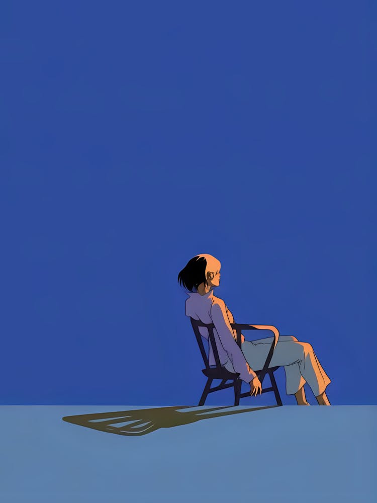 Homme Dans Un Fauteuil