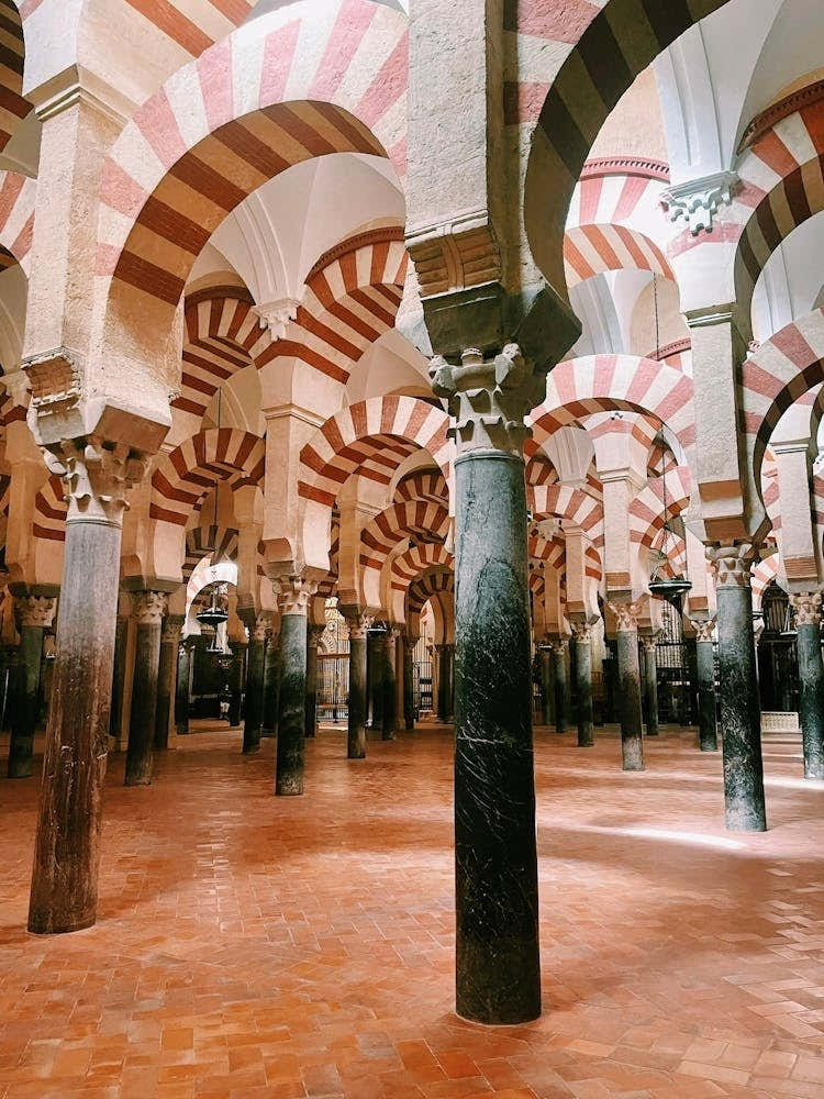Interior Of The Mosque Of Cordoba
