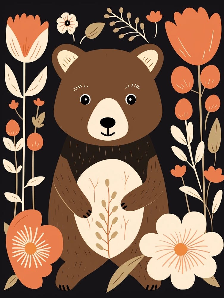 Illustration d'Animal Bébé Ours 7