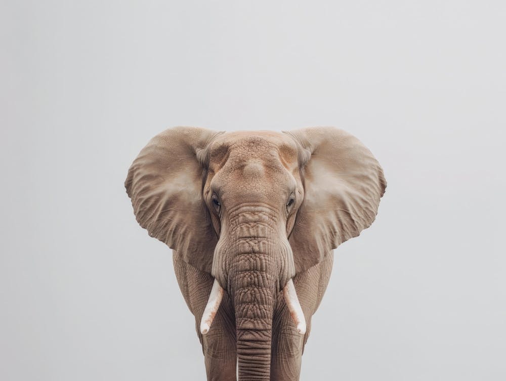Elephant In The Grass