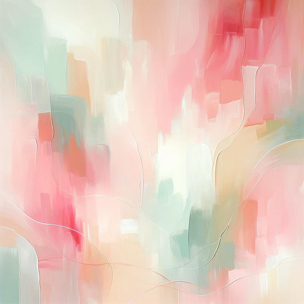 Abstract Pink Slush
