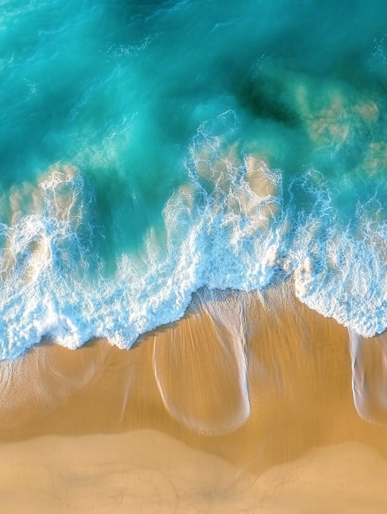 Aerial View Of A Beach 105