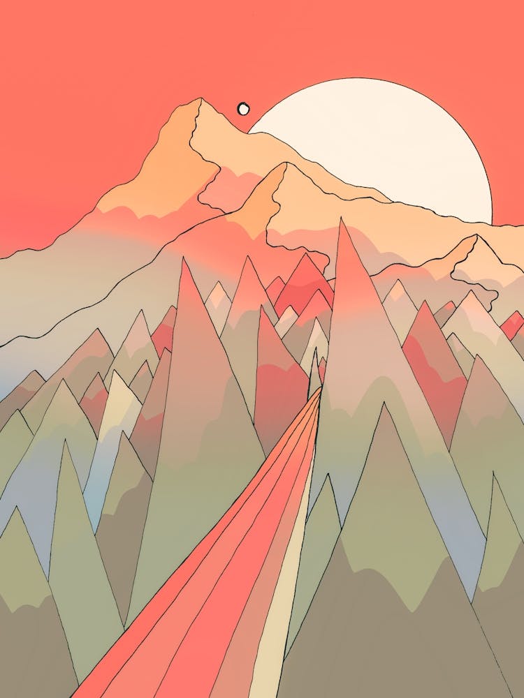 An Orange Morning View