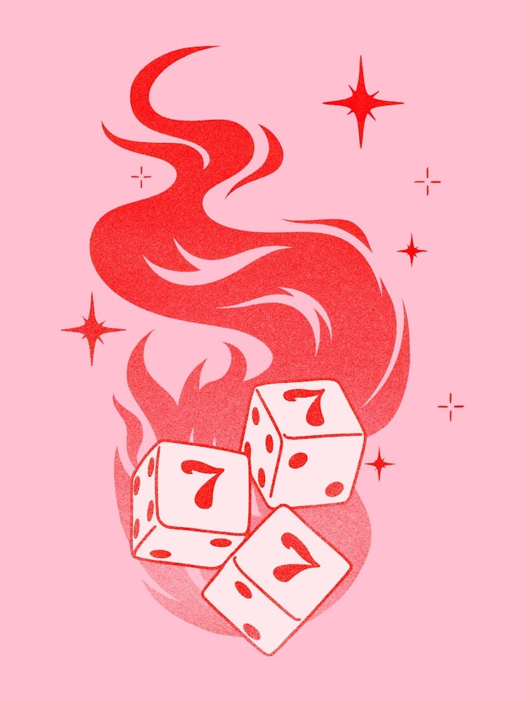 Flaming Dices