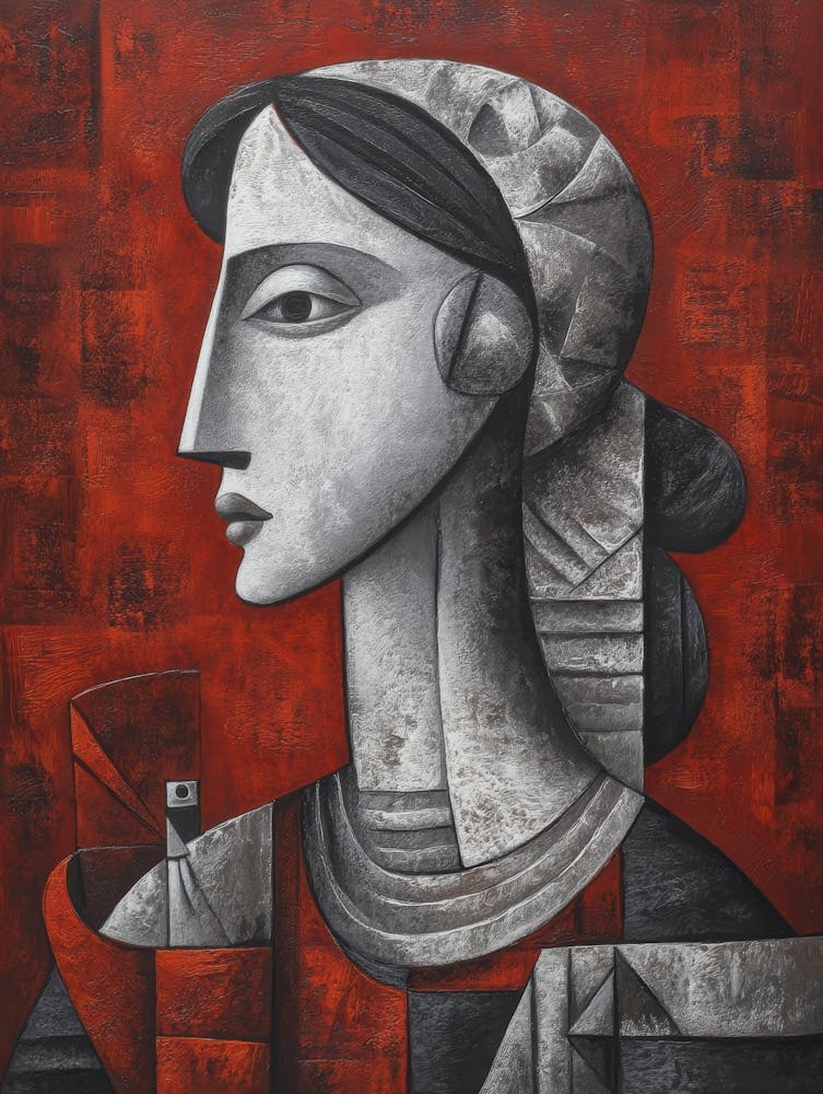 Femme En Rouge 3