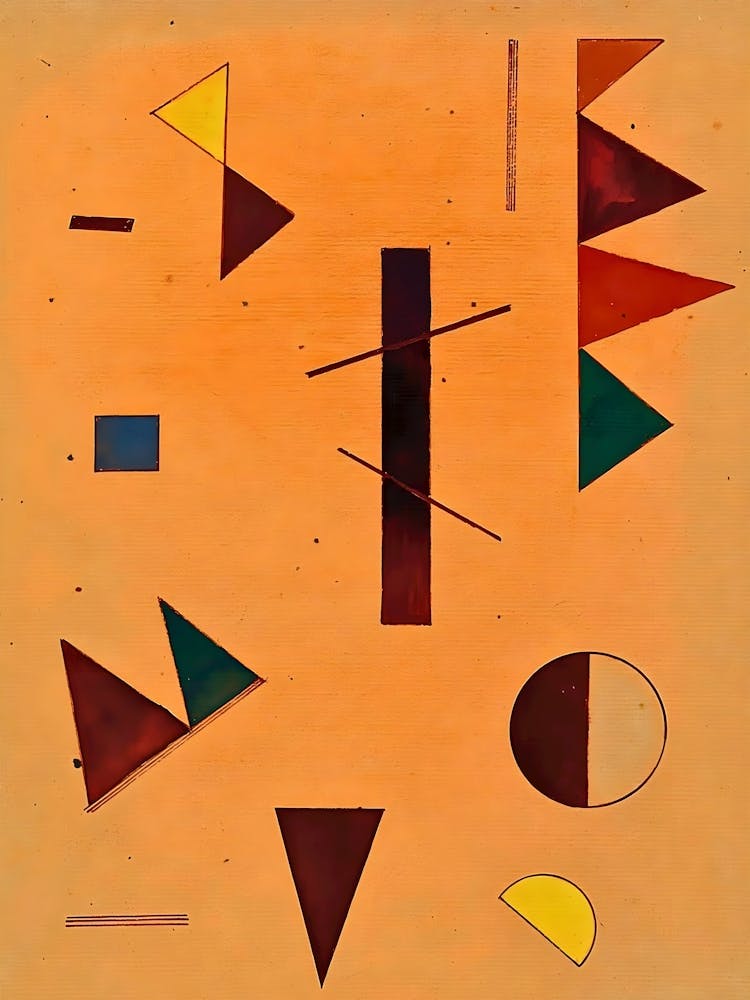Wassily Kandinsky Abstract Shapes