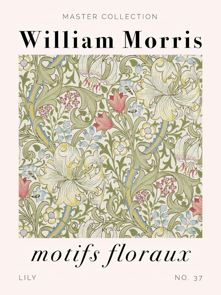 William Morris, Motifs Floreaux, Lily
