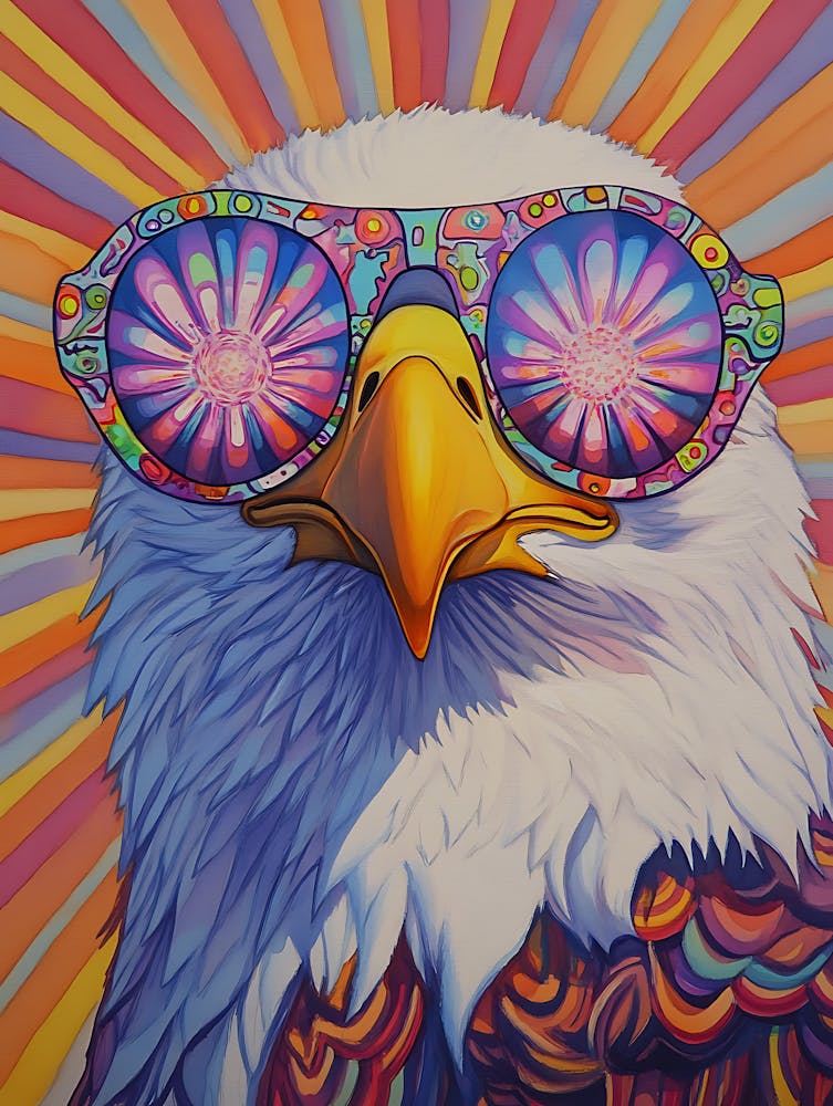 Eagle With Sunglasses 3