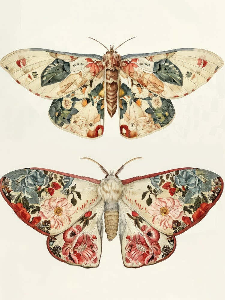 Butterfly Elegance William Morris Style 9