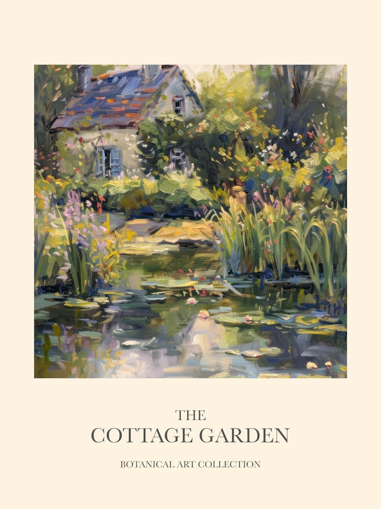 Cottage Garden Poster Garden Melodies 4