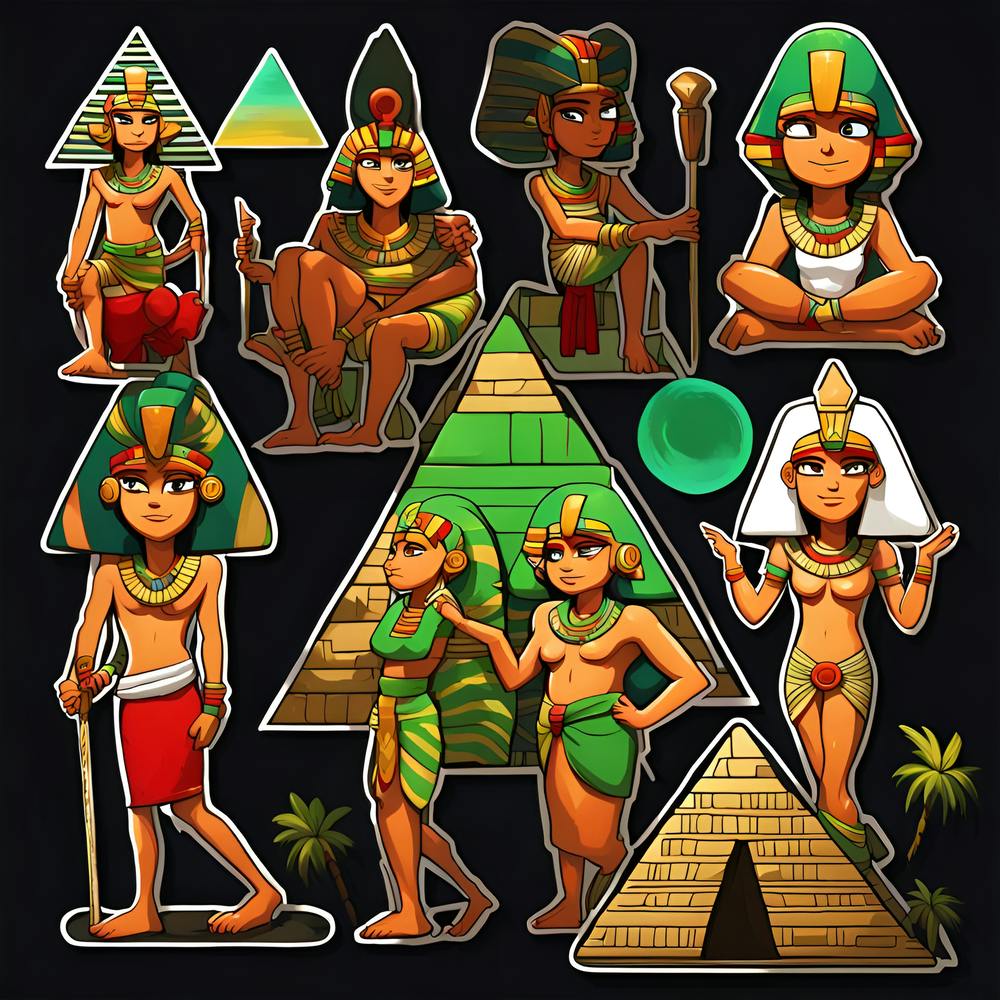 Pyramid people, Egyptian, new earth, pyramids