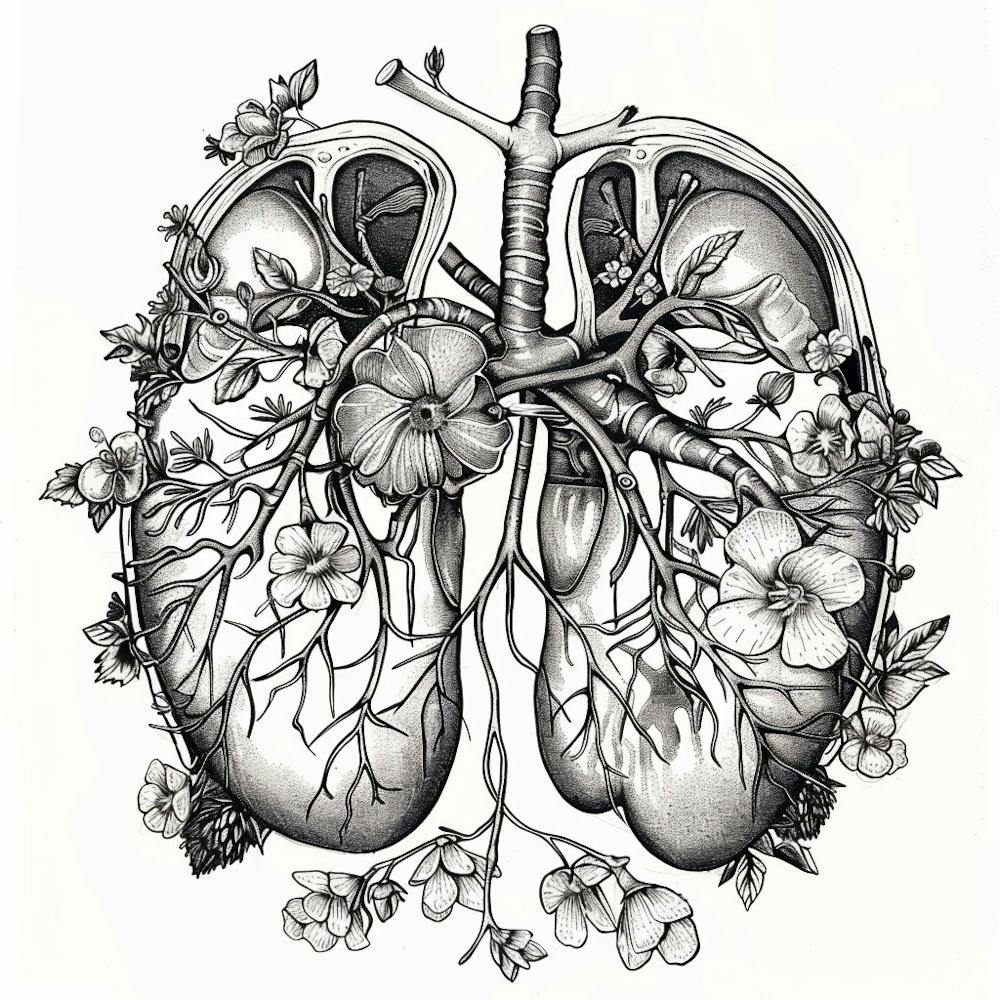 Lungs And Flowers