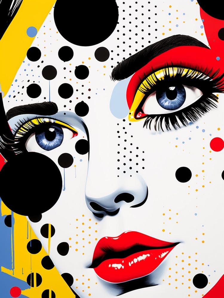 Face Polka Dots 1