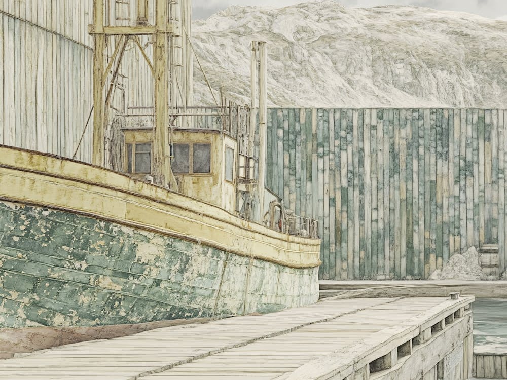 Norwegisches Fischerboot