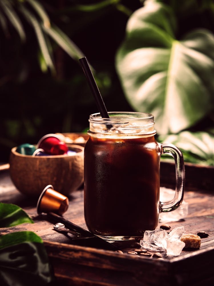 Coffee In A Jar - coffee vintage poster, coffee poster