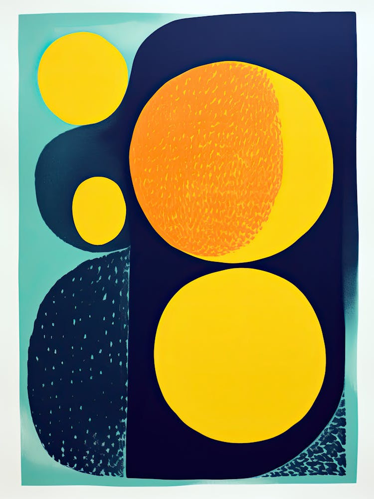 Tidal Whispers Harmonic Psychedelic Art