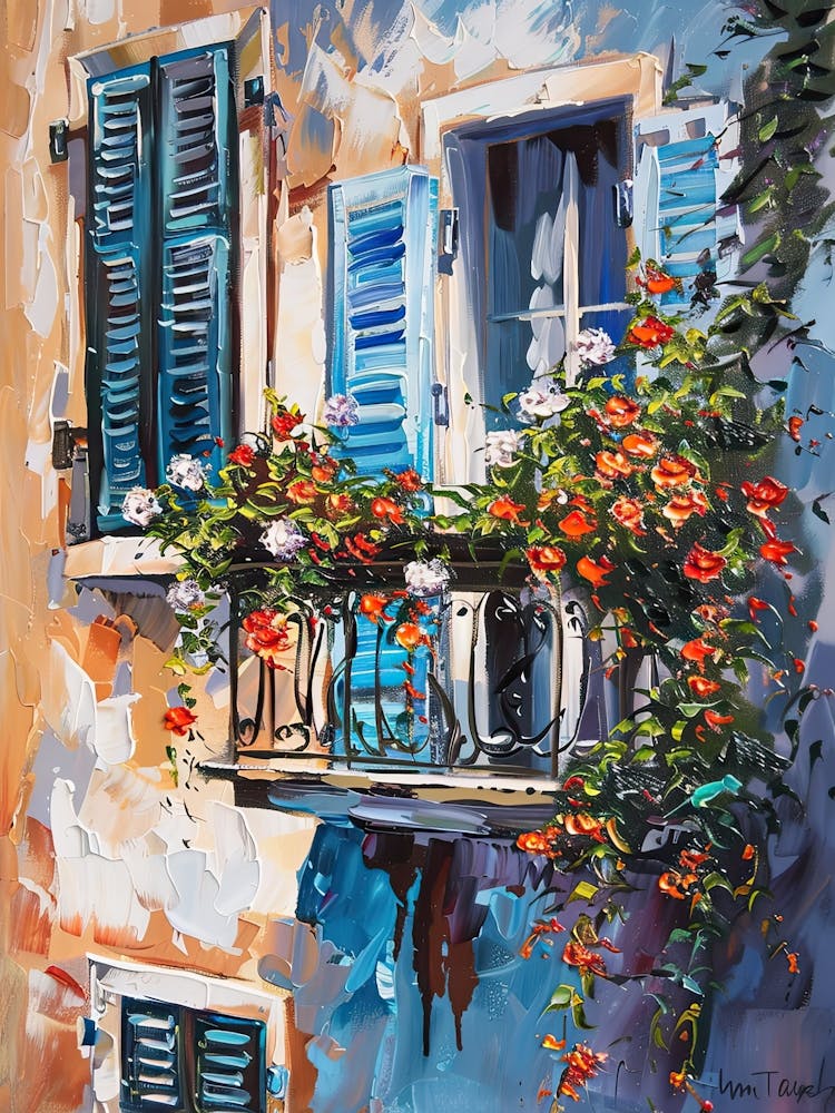 Balcony Painting In Split 2