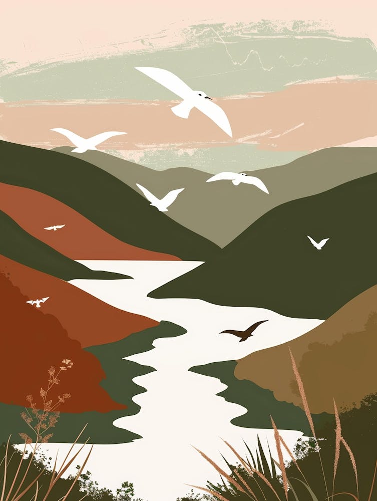 Seagulls In The Sky 1
