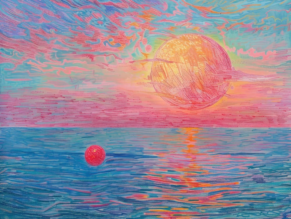 Sunset Over The Ocean 49