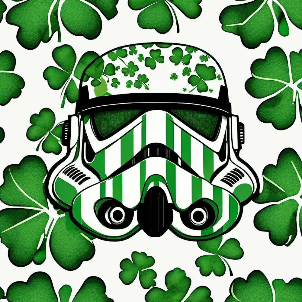St Patrick'S Day storm trooper