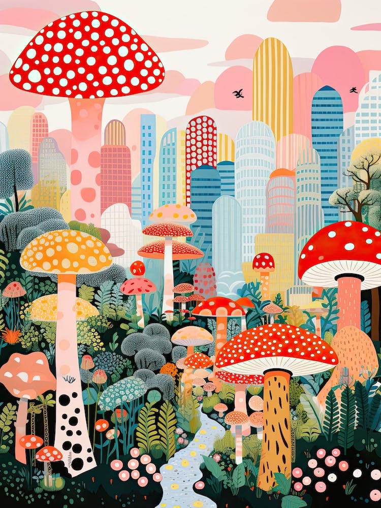 Hong Kong, Illustration In The Style Of Pop Art 3