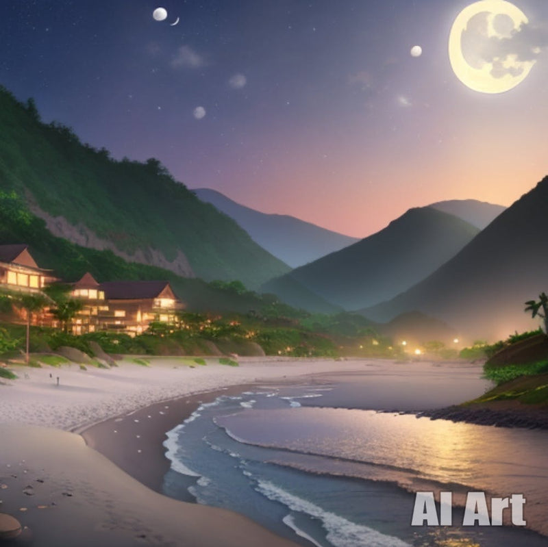 Night At The Beach