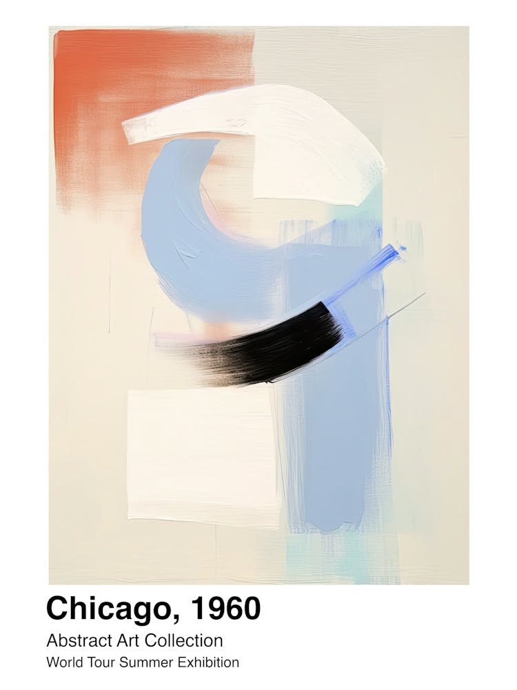 World Tour Exhibition, Abstract Art, Chicago, 1960 8