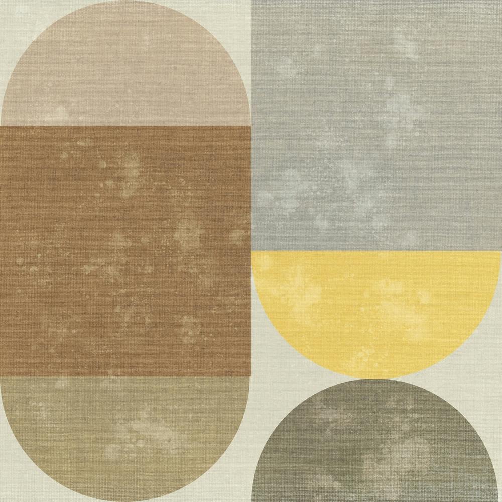 Abstract Circles With Texture