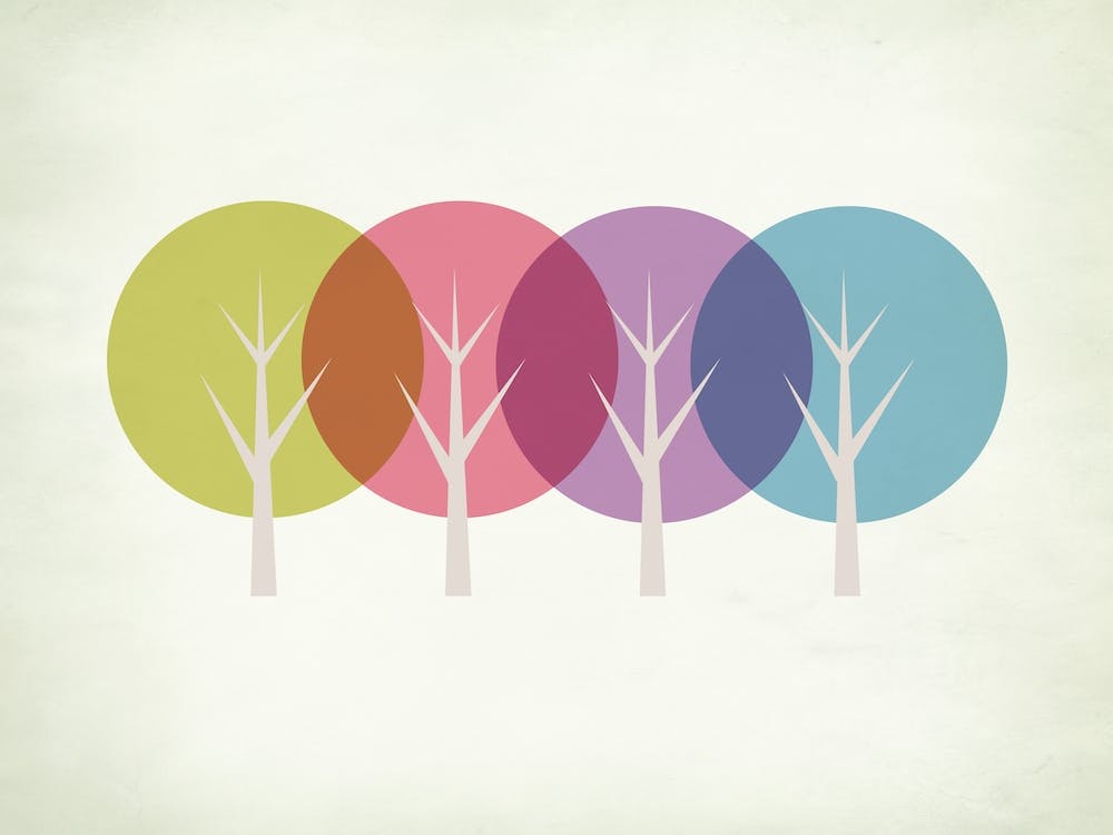 Four Trees