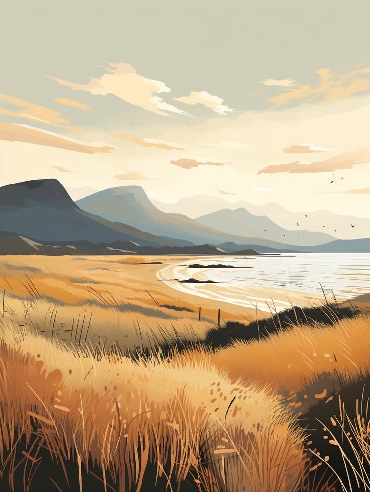 The Isle Of Arran Scotland 3 Hiking Trail Landscape