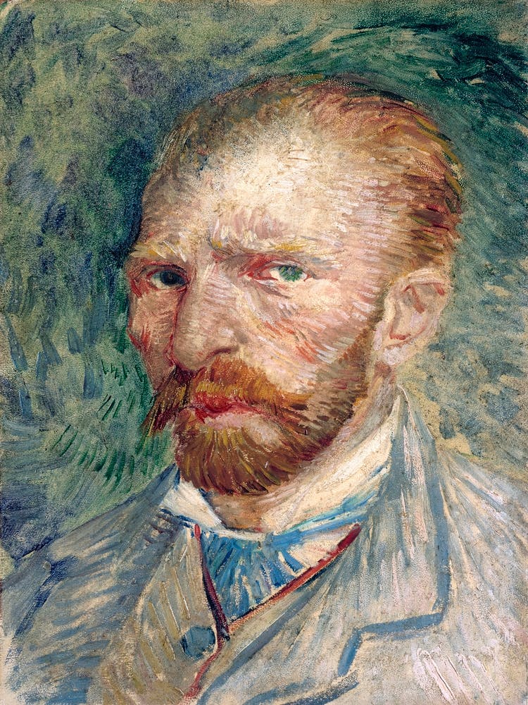 Self Portrait (1889), Vincent Van Gogh