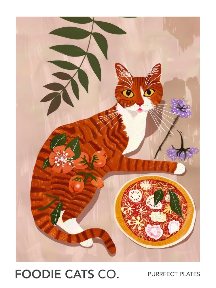 Foodie Cats Co Cat And Pizza 6