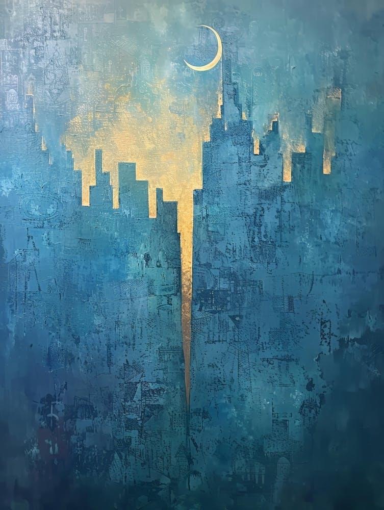 Moon And The City