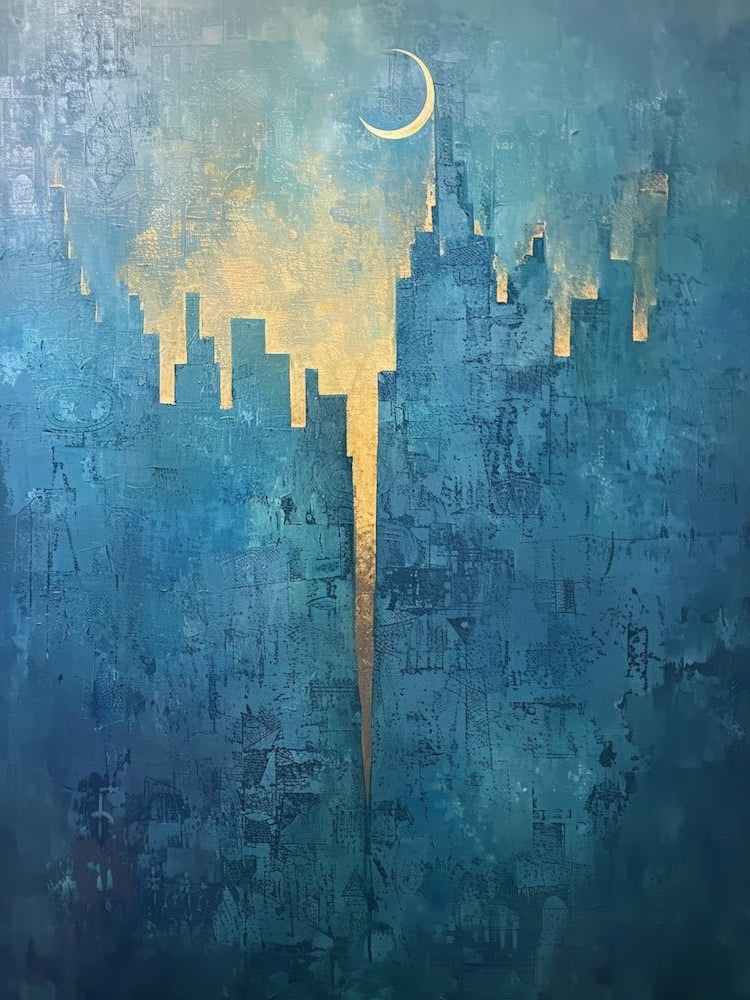Moon And The City