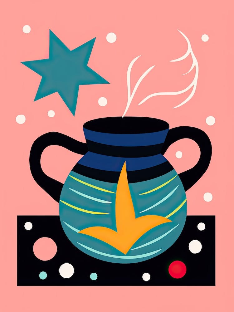 Aquarius Illustration Zodiac Star Sign 6