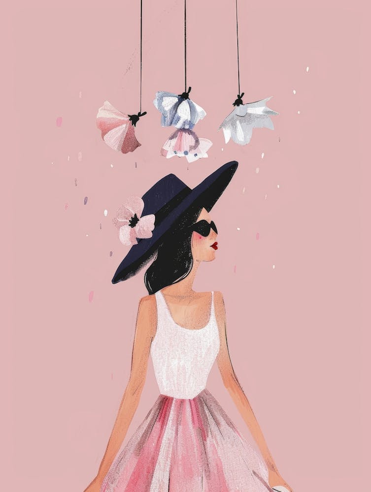 Girl In A Hat 11