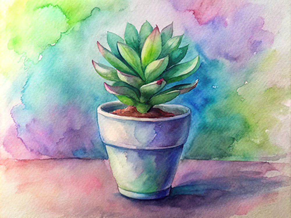 Succulent Painting 2