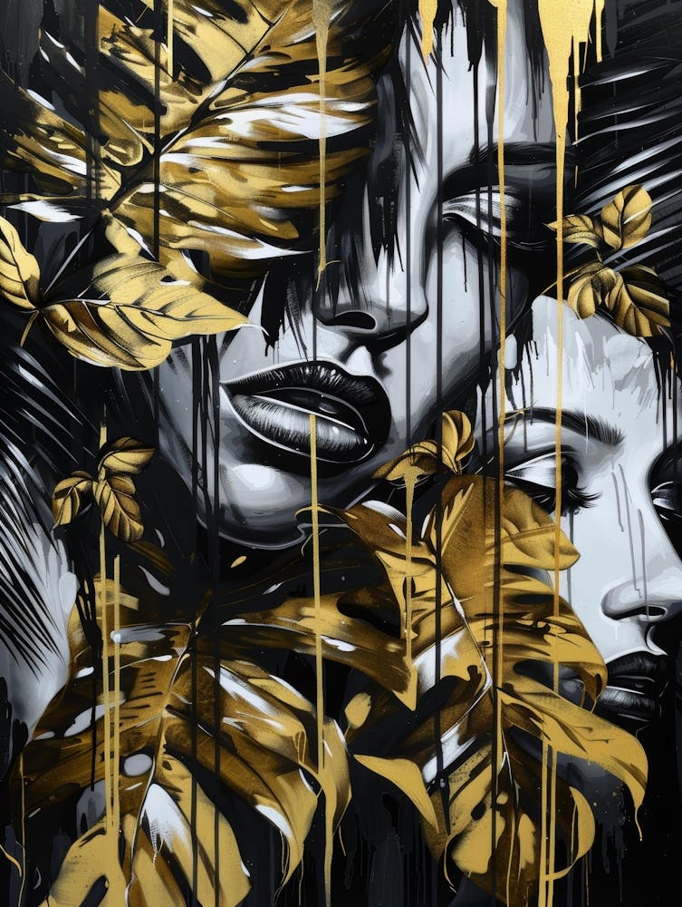 Gold And Black 122